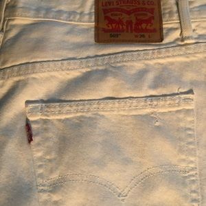 Men’s Levi’s shorts distressed